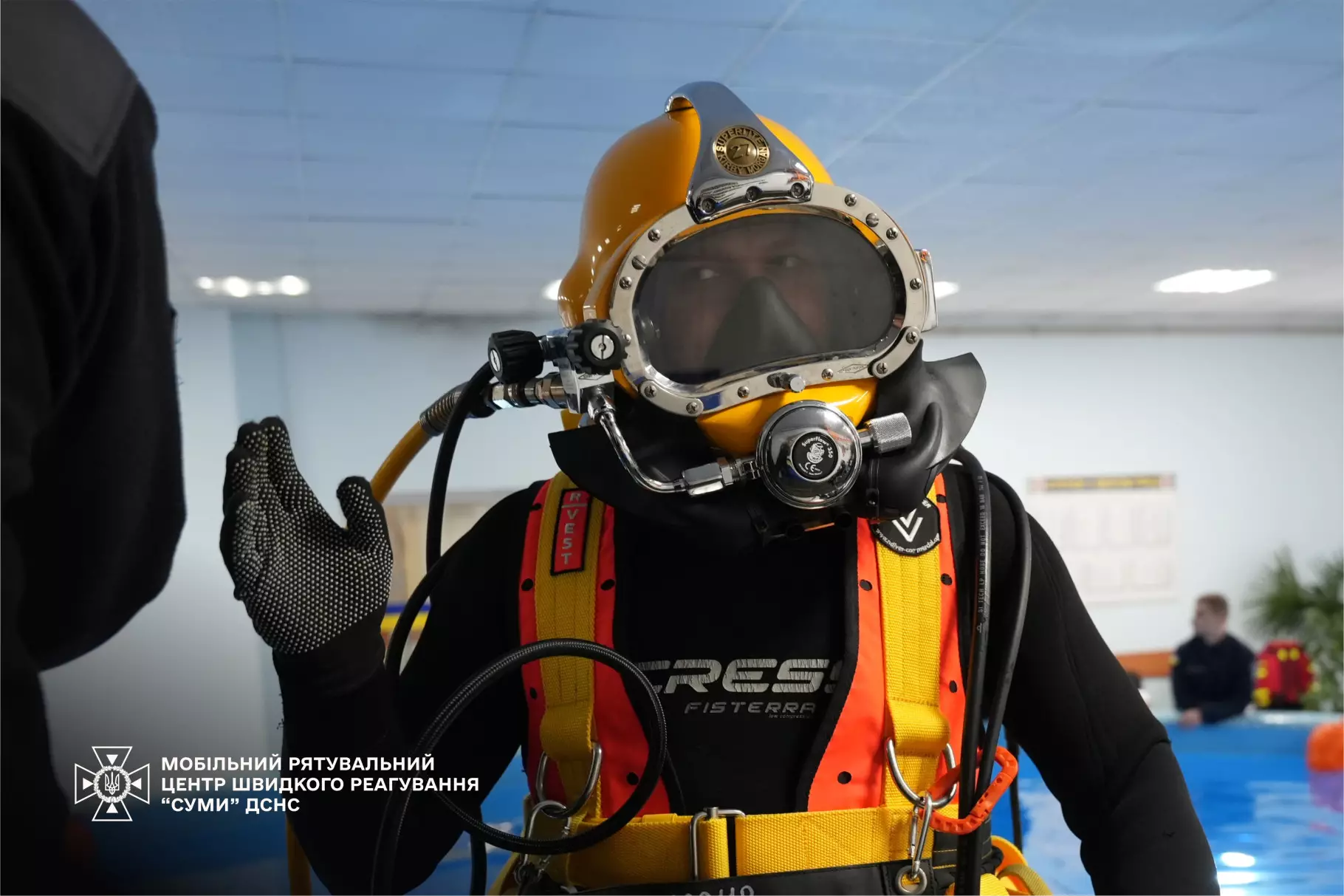 Щорічна перевірка водолазів ДСНС України