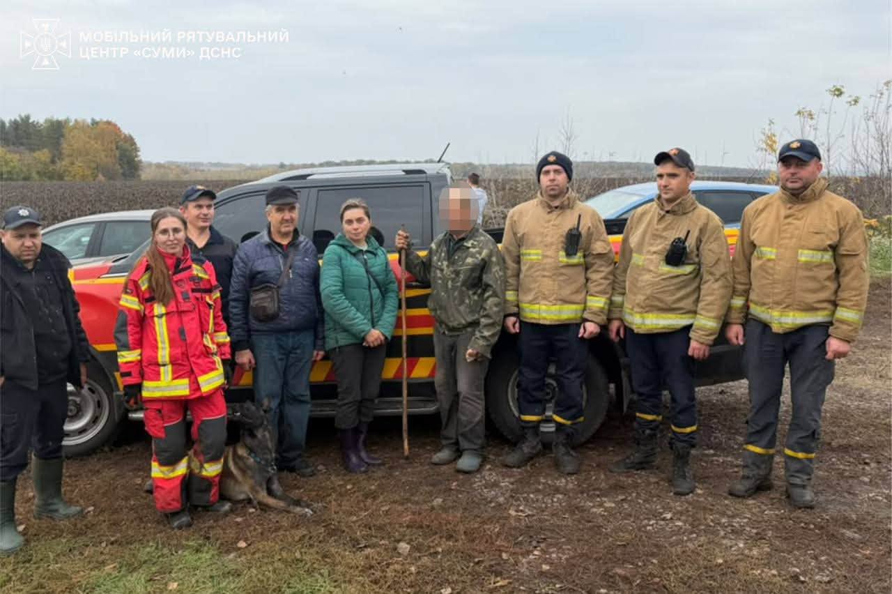 Роменщина: Рятувальники долучилися до пошуку чоловіка, який пішов збирати гриби